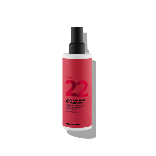 22 QUICK DRY HAIR ACCELERATOR – NEW!